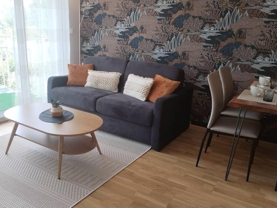 Appartement Neuf Classe, Balcon Et Petite Vue Mer Pleneuf-Val-Andre Exterior photo