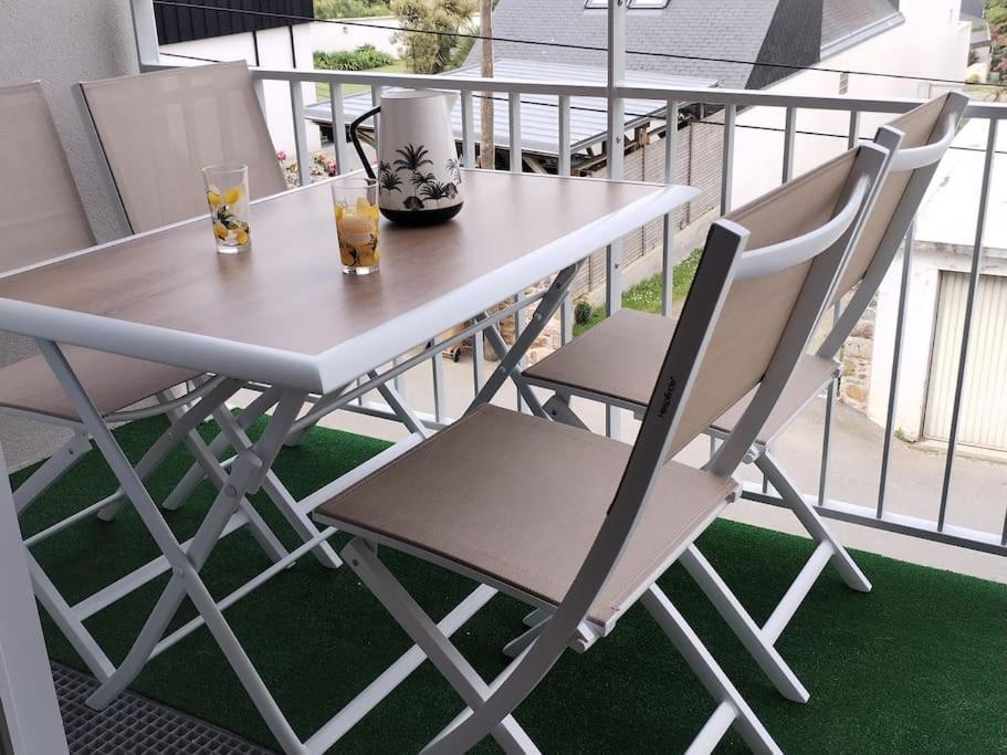 Appartement Neuf Classe, Balcon Et Petite Vue Mer Pleneuf-Val-Andre Exterior photo